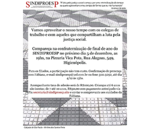 Confraternização Sindiproesp – 2024